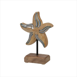 Hvězdice dřevěná 18,5 x 13,5 cm - velkoobchod, dovoz květin, řezané květiny Brno