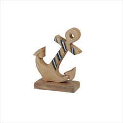 Kotva dřevěná 14 x 11,5 cm - velkoobchod, dovoz květin, řezané květiny Brno