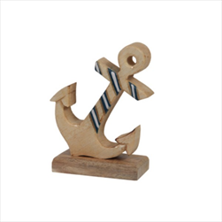 Kotva dřevěná 18 x 15,5 cm - velkoobchod, dovoz květin, řezané květiny Brno