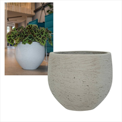 Obal Mini Orb L pr.28/v.32 cm grey washed - velkoobchod, dovoz květin, řezané květiny Brno