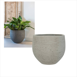 Obal Mini Orb S Grey washed 18 x 15 cm - velkoobchod, dovoz květin, řezané květiny Brno