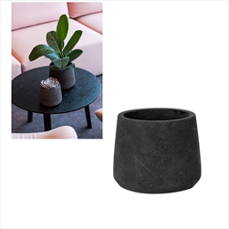 Obal Patt S pr.11/v.13,5 cm black washed - velkoobchod, dovoz květin, řezané květiny Brno