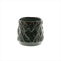 Obal keramický Zaria 12 x 11 cm modrý - velkoobchod, dovoz květin, řezané květiny Brno