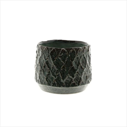 Obal keramický Zaria 17,5 x 14,5 cm modrý - velkoobchod, dovoz květin, řezané květiny Brno