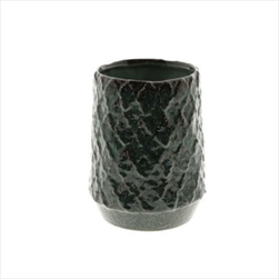 Váza keramická Zaria 16,5 x 22 cm modrá - velkoobchod, dovoz květin, řezané květiny Brno