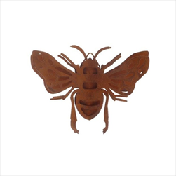 Závěs včela 12 x 16 cm rusty - velkoobchod, dovoz květin, řezané květiny Brno