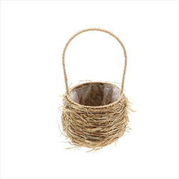 Košík proutěný Bara pr. 18/v. 15 cm natural - velkoobchod, dovoz květin, řezané květiny Brno