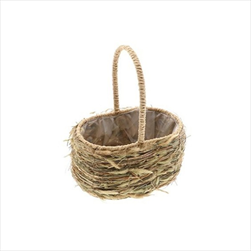 Košík proutěný Bara 23 x 15 x 14 cm natural - velkoobchod, dovoz květin, řezané květiny Brno