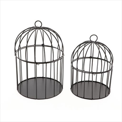 Klec kovová Prague S/2 20 x 30 cm černá - velkoobchod, dovoz květin, řezané květiny Brno