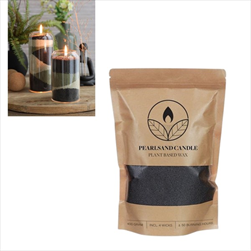 Písek voskový 400g černý (4 knoty 15cm) - velkoobchod, dovoz květin, řezané květiny Brno