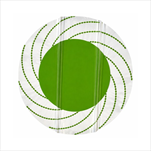 OB RONDO PR.80CM TWISTER LIME - velkoobchod, dovoz květin, řezané květiny Brno