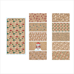 Obálka dopisní DL 90g vánoční mix - velkoobchod, dovoz květin, řezané květiny Brno