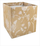 OB Krabička papír+igelit 105x100mm natur - velkoobchod, dovoz květin, řezané květiny Brno