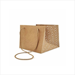 TAŠKA PAPÍR Diana natur 18 x 18 x 25 cm - velkoobchod, dovoz květin, řezané květiny Brno