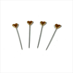 Špendlík Heart zlatý 60 mm/40 ks - velkoobchod, dovoz květin, řezané květiny Brno