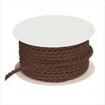 ST KORDEL kroucená šňůra 4 MM/25 M HNĚDÁ - velkoobchod, dovoz květin, řezané květiny Brno