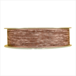Stuha žíhaná 25 mm/20 m hnědá - velkoobchod, dovoz květin, řezané květiny Brno