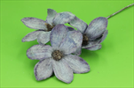 Uk Magnolia glitr 45cm tmavě fialová - velkoobchod, dovoz květin, řezané květiny Brno