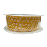 Stuha Saki satén 5 mm/20 m žlutá - velkoobchod, dovoz květin, řezané květiny Brno