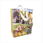 Taška velikonoční motiv 15 x 11 cm - velkoobchod, dovoz květin, řezané květiny Brno