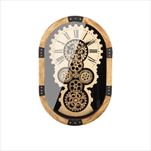 Hodiny nástěnné kov Lado 8 x 38,5 x 58 cm - velkoobchod, dovoz květin, řezané květiny Brno