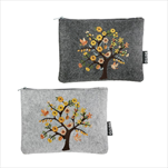 Taštička Strom 20 x 15 cm šedá - velkoobchod, dovoz květin, řezané květiny Brno