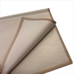 Folie transparent s okrajem 58 x 58 cm/20 ks latte - velkoobchod, dovoz květin, řezané květiny Brno