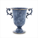 Váza kovová 25 x 26 x 19 cm - velkoobchod, dovoz květin, řezané květiny Brno