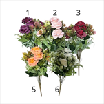 UK Růže kytice 47 cm mix  - velkoobchod, dovoz květin, řezané květiny Brno