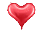 Balónek foliový srdce červené 75 x 64,5 cm - velkoobchod, dovoz květin, řezané květiny Brno