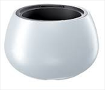 Plast květináč Heos 37cm bílý - velkoobchod, dovoz květin, řezané květiny Brno