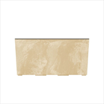 Plast truhlík Urbi Case Beton effect 395x195x185 mm pískový - velkoobchod, dovoz květin, řezané květiny Brno