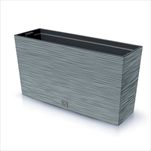 Plast truhlík Furu Case M 77cm beton - velkoobchod, dovoz květin, řezané květiny Brno