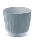 Plast květináč Ryfo 6,9cm světle šedý - velkoobchod, dovoz květin, řezané květiny Brno
