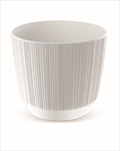 Plast květináč Ryfo 8,8cm bílý - velkoobchod, dovoz květin, řezané květiny Brno