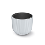 Květináč Milly 29,8cm bílá - velkoobchod, dovoz květin, řezané květiny Brno