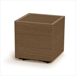 Plast květináč Madera square 38,5cm eco naturo - velkoobchod, dovoz květin, řezané květiny Brno