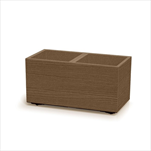 Plast květináč Madera square 57,7cm eco naturo - velkoobchod, dovoz květin, řezané květiny Brno