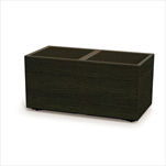 Plast květináč Madera square 77cm eco káva - velkoobchod, dovoz květin, řezané květiny Brno