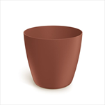 Květináč Mate 17,8cm pálená cihla - velkoobchod, dovoz květin, řezané květiny Brno