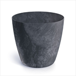 Květináč Mate 34cm beton antracit - velkoobchod, dovoz květin, řezané květiny Brno