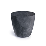 Květináč Mate 19,8cm beton antracit - velkoobchod, dovoz květin, řezané květiny Brno