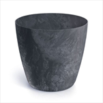 Květináč Mate 38,5cm beton antracit - velkoobchod, dovoz květin, řezané květiny Brno