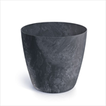 Květináč Mate 29,5cm beton antracit - velkoobchod, dovoz květin, řezané květiny Brno