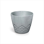 Plast květináč Areco Beton effect 13,8 cm beton - velkoobchod, dovoz květin, řezané květiny Brno