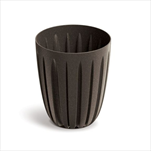 Plast květináč Wario eco wood 16,3 cm káva - velkoobchod, dovoz květin, řezané květiny Brno