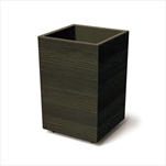 Plast květináč Madera square 38,5cm eco káva - velkoobchod, dovoz květin, řezané květiny Brno
