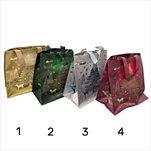 Taška lamino 26 x 26 x 15 cm 10 l vánoční strom - velkoobchod, dovoz květin, řezané květiny Brno