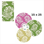 Sáček 15x25cm mix květy - velkoobchod, dovoz květin, řezané květiny Brno