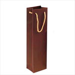 Taška kraft 8 x 30 + 6 cm bordeaux - velkoobchod, dovoz květin, řezané květiny Brno